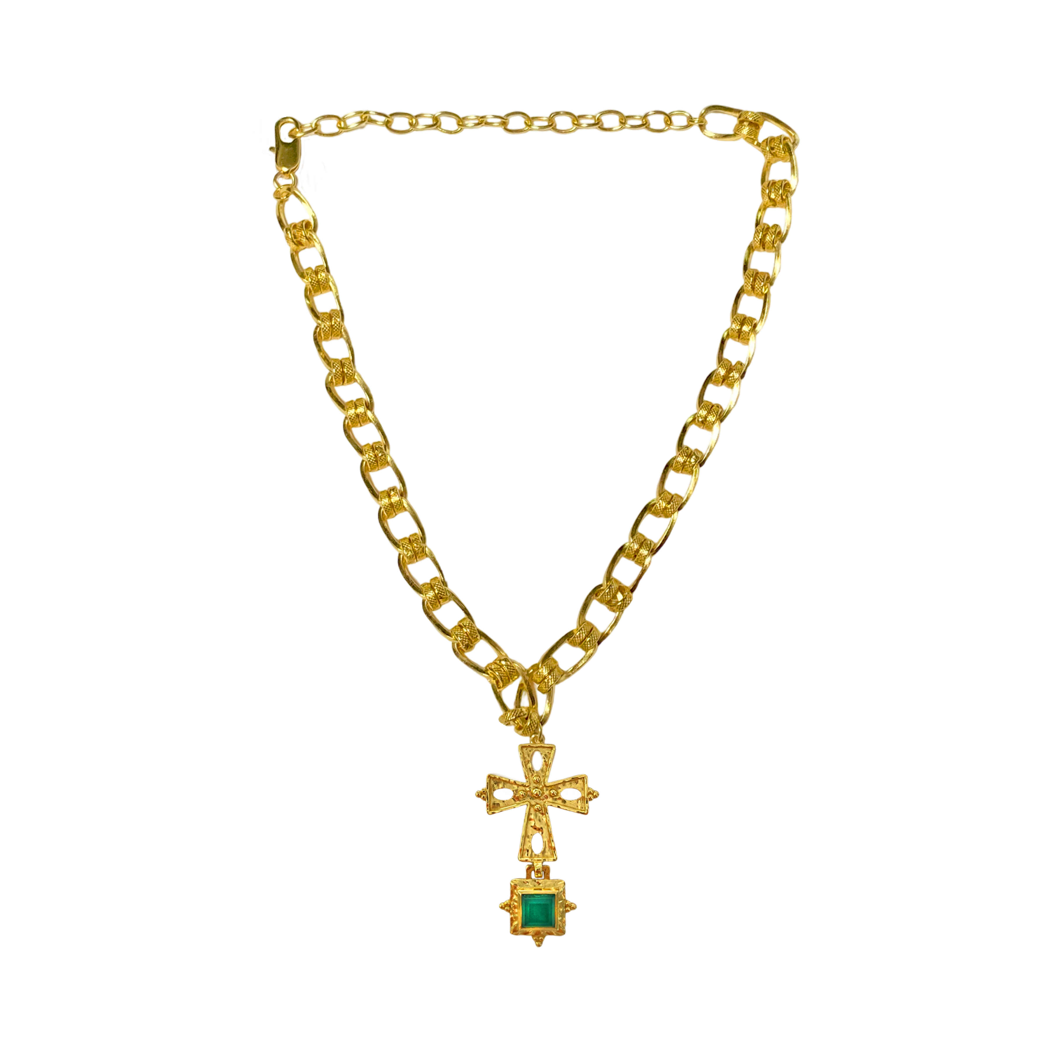 Evita Necklace Green Onyx Kendi Edit 5068