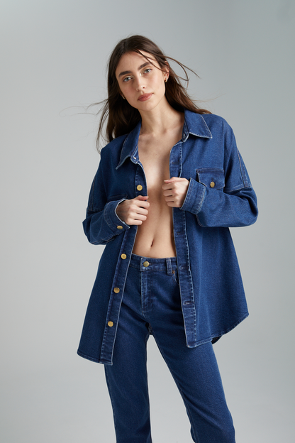 DENIM JACKET - INDIGO