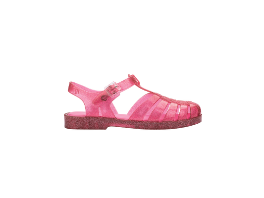 Melissa Possession Sandal - Shiny Glitter Pink